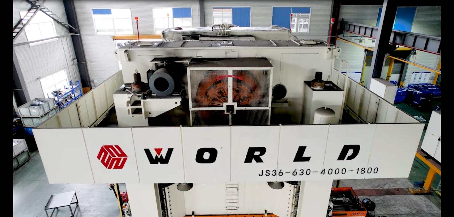 沃得精机重型闭式机械压力机 JS36-600T、JS39-800T 大型汽车配套件客户（C柱轮加强、汽车密封垫等）